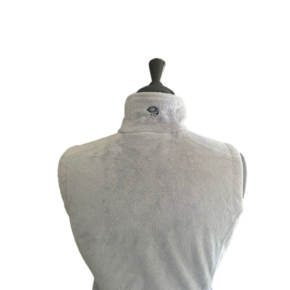 Mountain Hardwear Women’s Warm Pyxis Fleece Vest Off White Grey Size XS - Picture 4 of 6